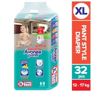 Avonee XL Pant Diaper 12-17Kg 32 Pcs